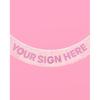 xo, Fetti White Iridescent Fringe Banner - 5 Ft. | Bachelorette Party Decorations, Birthday Party Decor, Baby Shower Supplies, Photo Booth Banner