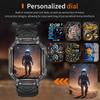 New Smart Watch GPS Sports Men Compass LED Flashlight Altimeter Barometer Bluetooth Call 3ATM Waterproof AMOLED Screen Smartwatch 450mAh
