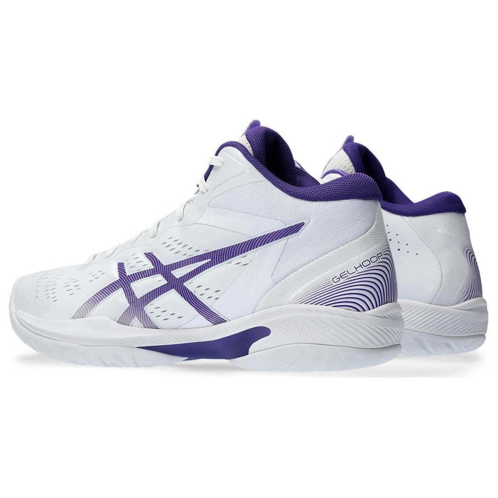 Asics Кроссовки унисекс Gelhoop V16 White Gentry Purple 1063A078-102