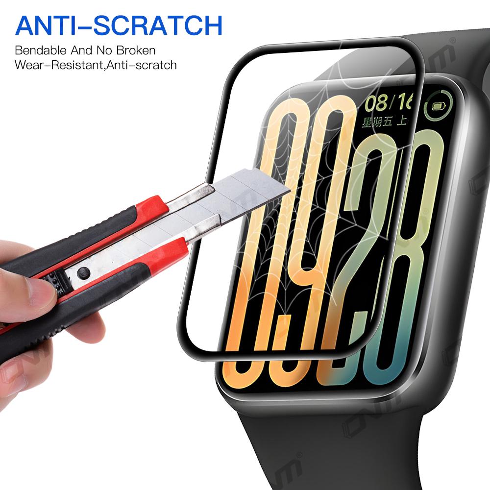 Защитная пленка 20D для Xiaomi Mi Band 9 Pro Защитная пленка от царапин Полное покрытие Ультра-HD (Не стекло) аксессуары