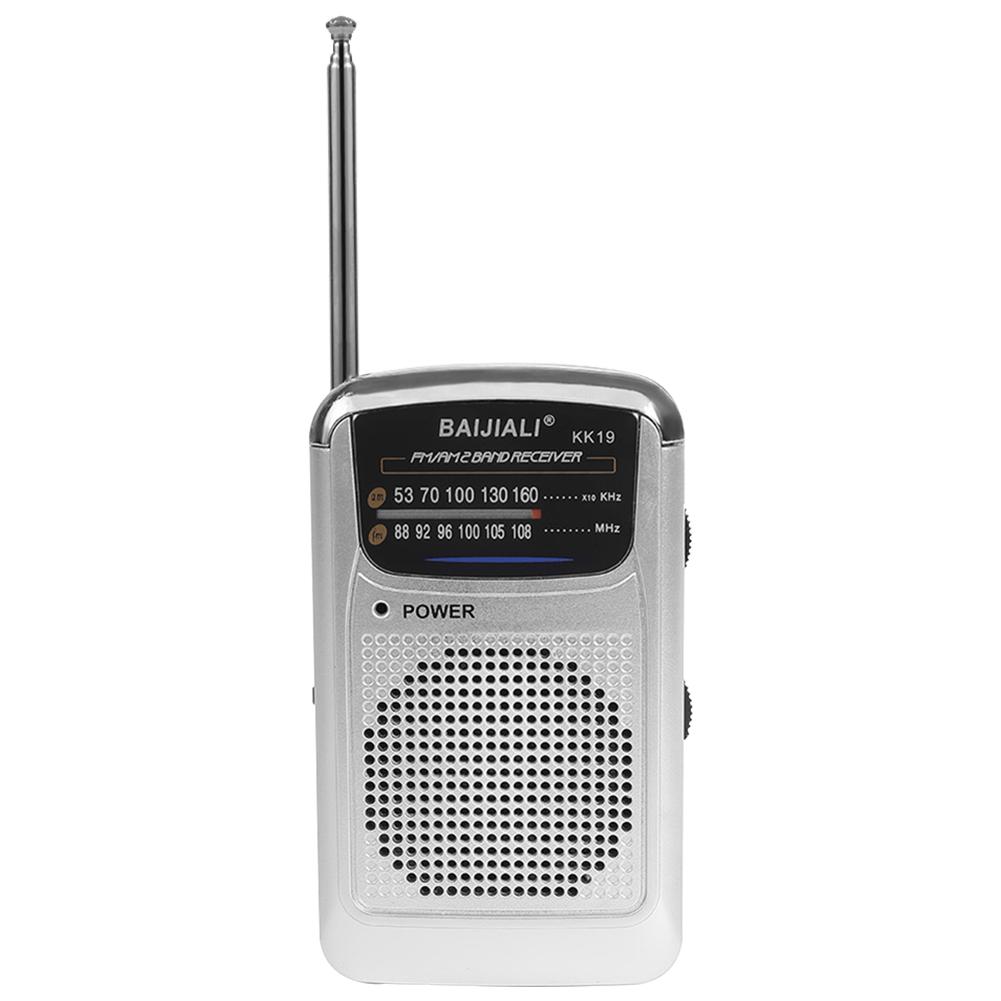 Уличное радио со встроенным динамиком, портативное мини-радио SW/AM/FM, питание от батареек, телескопическая антенна для использования в помещении, на улице, в экстренных ситуациях