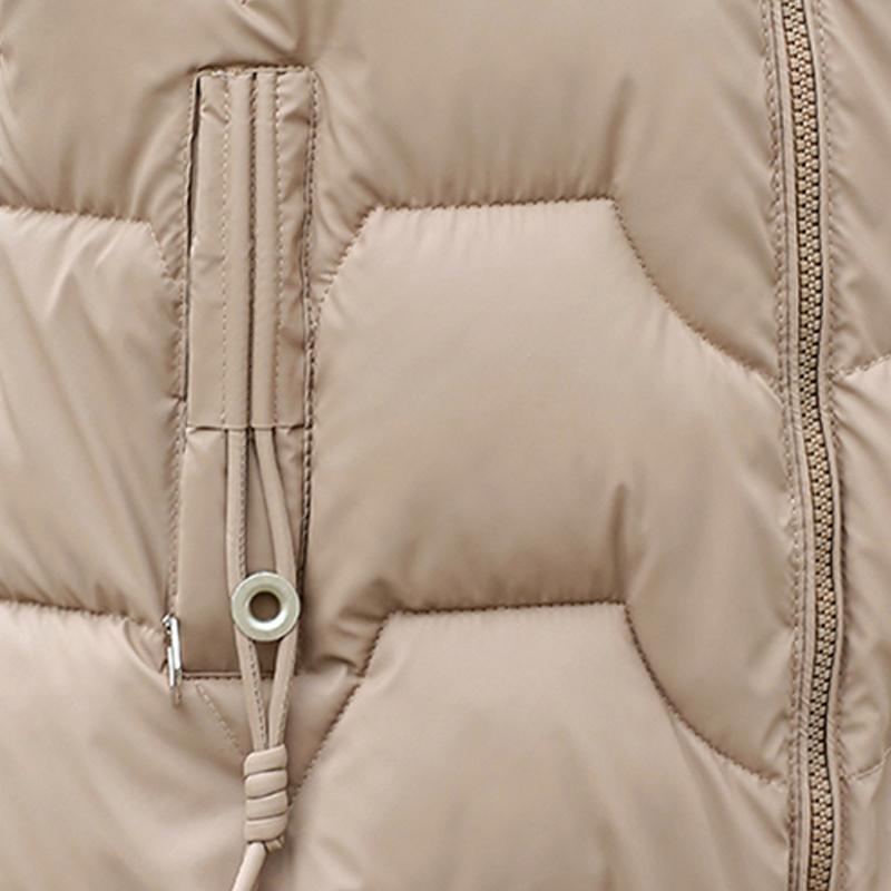 Fashion Winter Coat Female Long Parkas Hooded Faux Fur Collar Loose Thick Women's Jackets