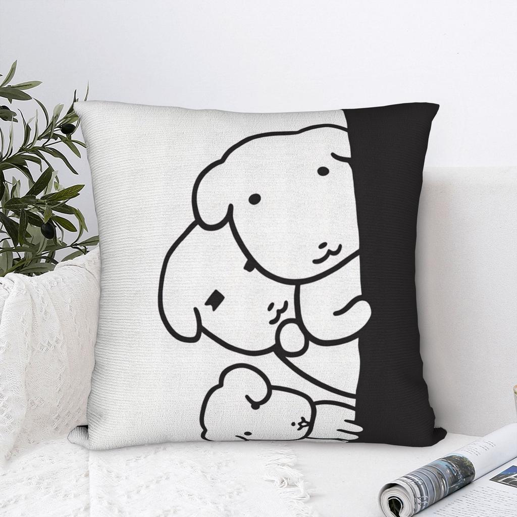 Cute GANADI Pillow Cover Comfy Cushion Cover Cute Funny Pillow Case For Living Room Bed Chair