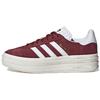 Gazelle Bold Shadow Red White женские кроссовки Cloud-White Core-White HQ6892