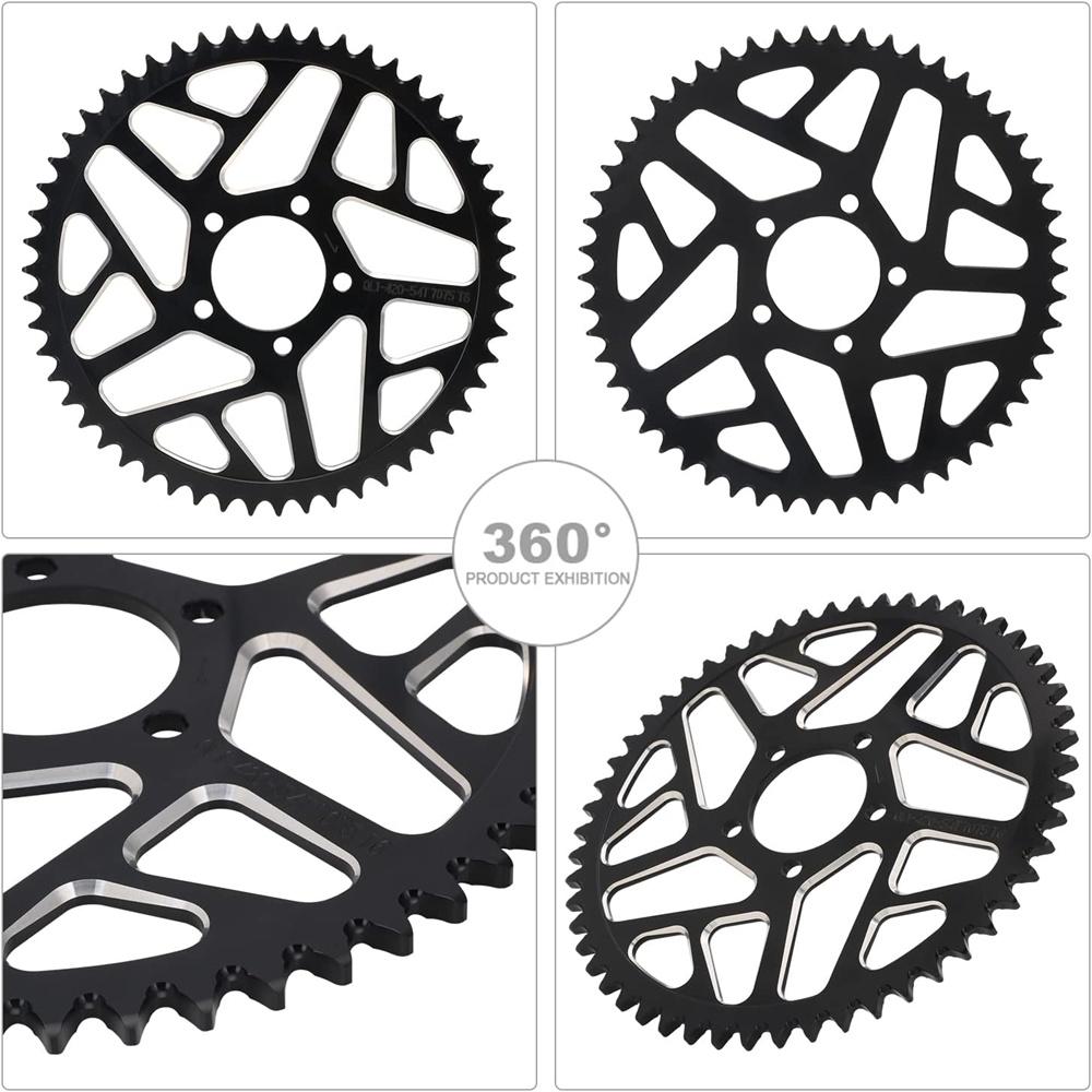 Звезда из алюминиевого сплава 54T для электровелосипеда Sur Ron Surron Light Bee S/X