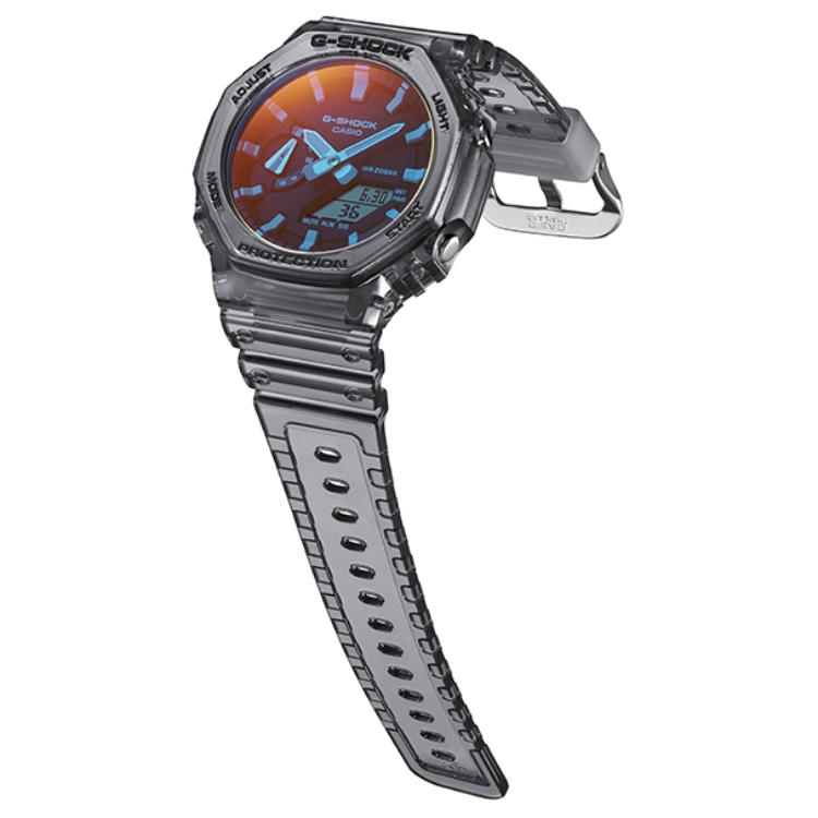 Casio Мужские синие часы GA-2100TL