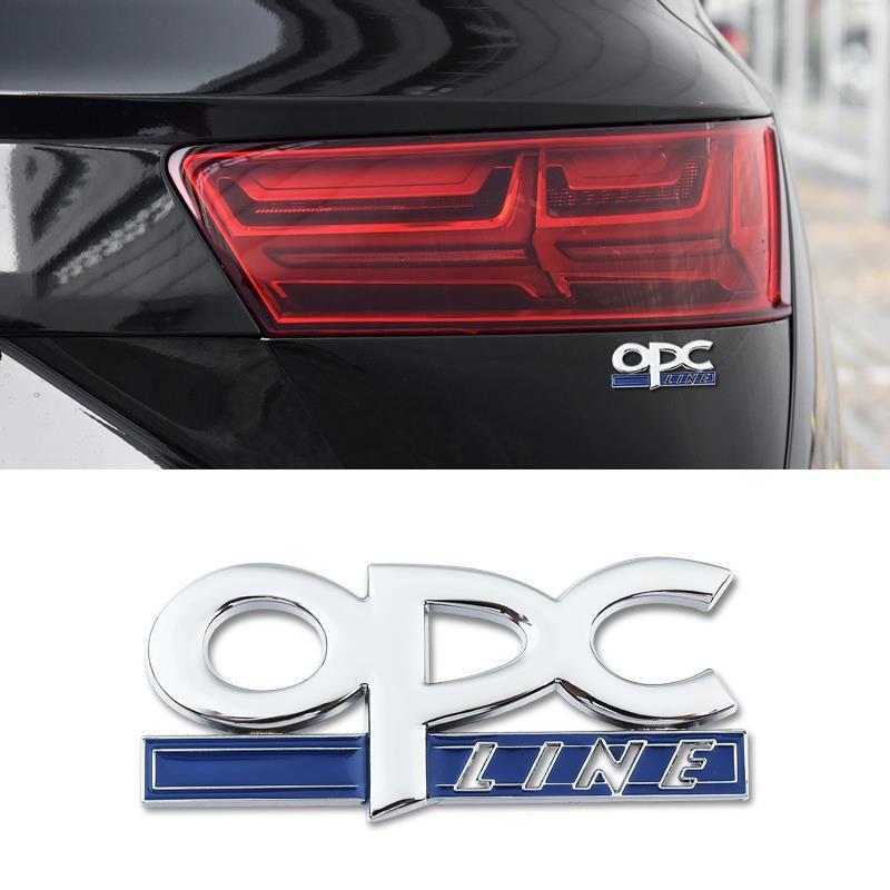 OPC OPC LINE Badge Car stickers for Opel Regal Lacrosse Modified High Performance Version Accessories Front grille Trunk Decals LE4