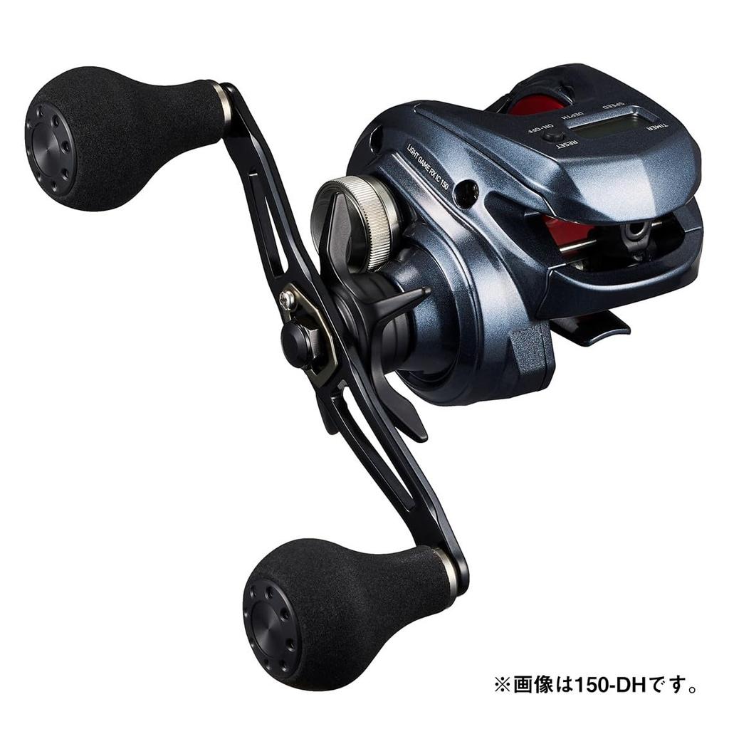 Daiwa Двухосная катушка со счетчиком LIGHT GAME RX IC 150
