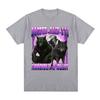 Doctor Said Im Morbidly A Beast Funny Wolf Meme Graphic Tshirt Unisexs Clothing Fashion Harajuku Tshirts Cotton Casual T Shirts