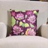 Чехол для подушки KOKO MAISON INC Lotus Garden Polystain | Застежка-клапан | Цифровая печать