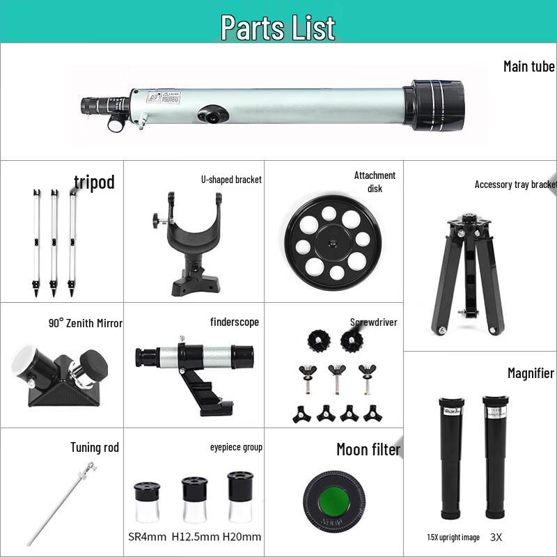 Астрономический зеркальный телескоп Brangdy F70060M