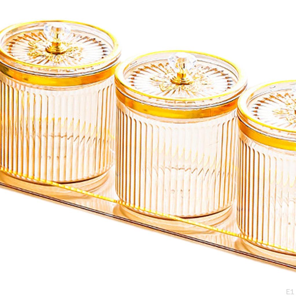 Сервировочное блюдо для сухофруктов с крышкой для хранения закусок и сладостей