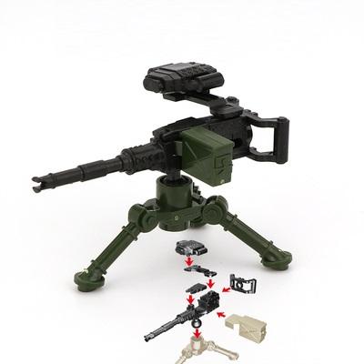 Военное Пластиковое Оружие Миномет M2 Тяжелый Пулемет MK19 Гранатомет SWAT Набор Городские Кирпичики Минифигурка Строительный Блок Детская Игрушка