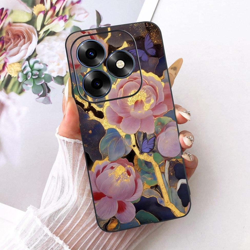 Чехол для телефона ITEL S23 Plus Чехол S681LN Силиконовый Милый Кот Модный Забавный Крутой Расписной Корпус Для ITEL S23+