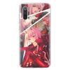 Чехол для телефона Darling In The Franxx ZERO TWO 002 для Xiaomi Redmi Note 10 Pro Max 10S 9 9S 9T 8 8T 11T 11S 11 5G 11E 7 6 5 4X