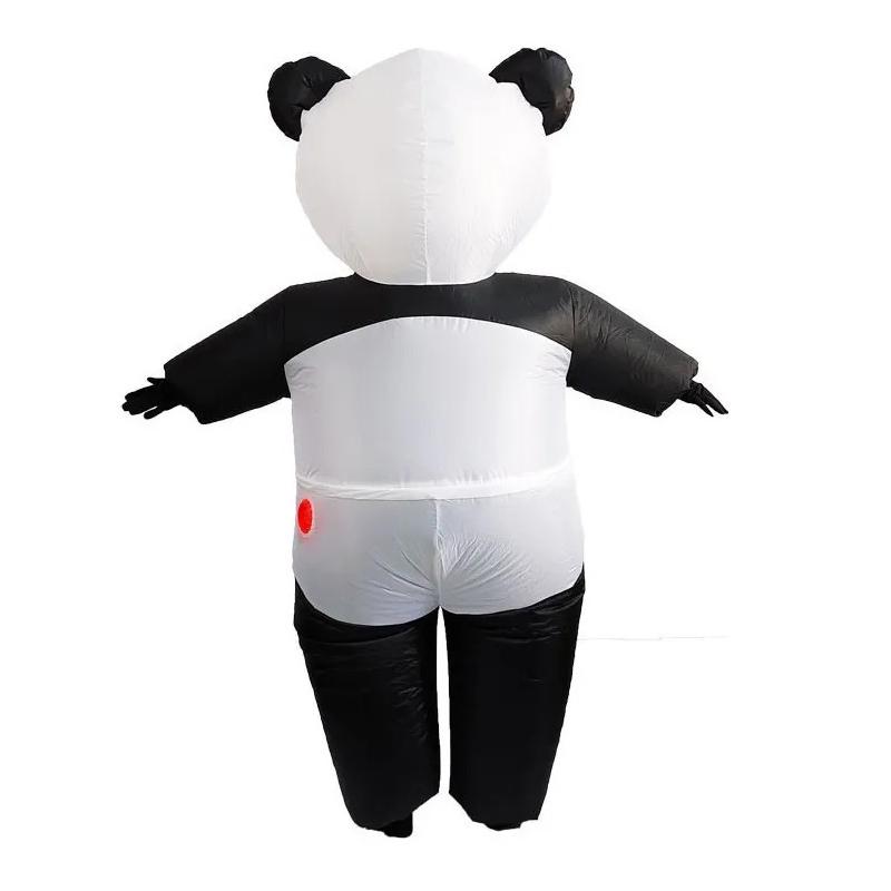 Милый надувной костюм гигантской панды, для взрослых