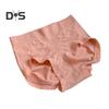Women Underpants High Waist Soft Breathable Plus Size Lace Seamless Elastic Anti Septic Slim Fit Moisture Wicking Lady Panties Briefs Underwear