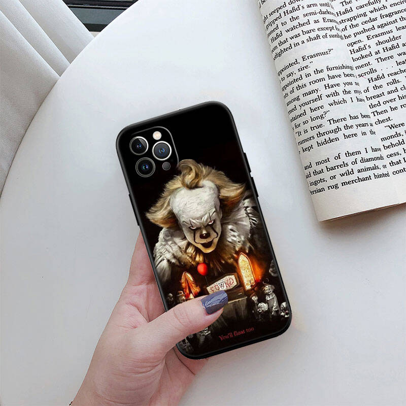 MH72 Чехол-накладка с рисунком клоуна для Redmi Note 12 12S 12C 13 13C 13R 14 14S 14R 14C Pro Max Plus A3 A3X A4 A5 11A 13X