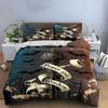 Orb, bats, ribbon, text. Bedding sets Duvet cover sets Duvet covers Pillowcases(1* Duvet Cover 2* Pillowcases without duvet insert)