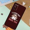 Cartoon Shih Tzu Dog Case For Samsung Galaxy S23 S22 Ultra S21 S20 FE S8 S9 S10 Note 10 Plus Note 20 Ultra Cover
