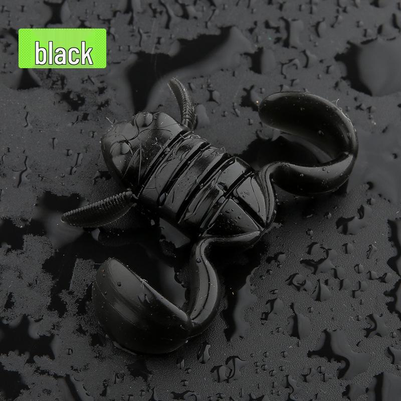 Мягкая приманка Thunder Frog: Черная яма приманка для ловли на дикой воде