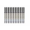 Uni-ball Eye Broad UB-150-10 Pack De 12 Stylos Roller À Pointe 1 Mm Encre Noire - 246959000
