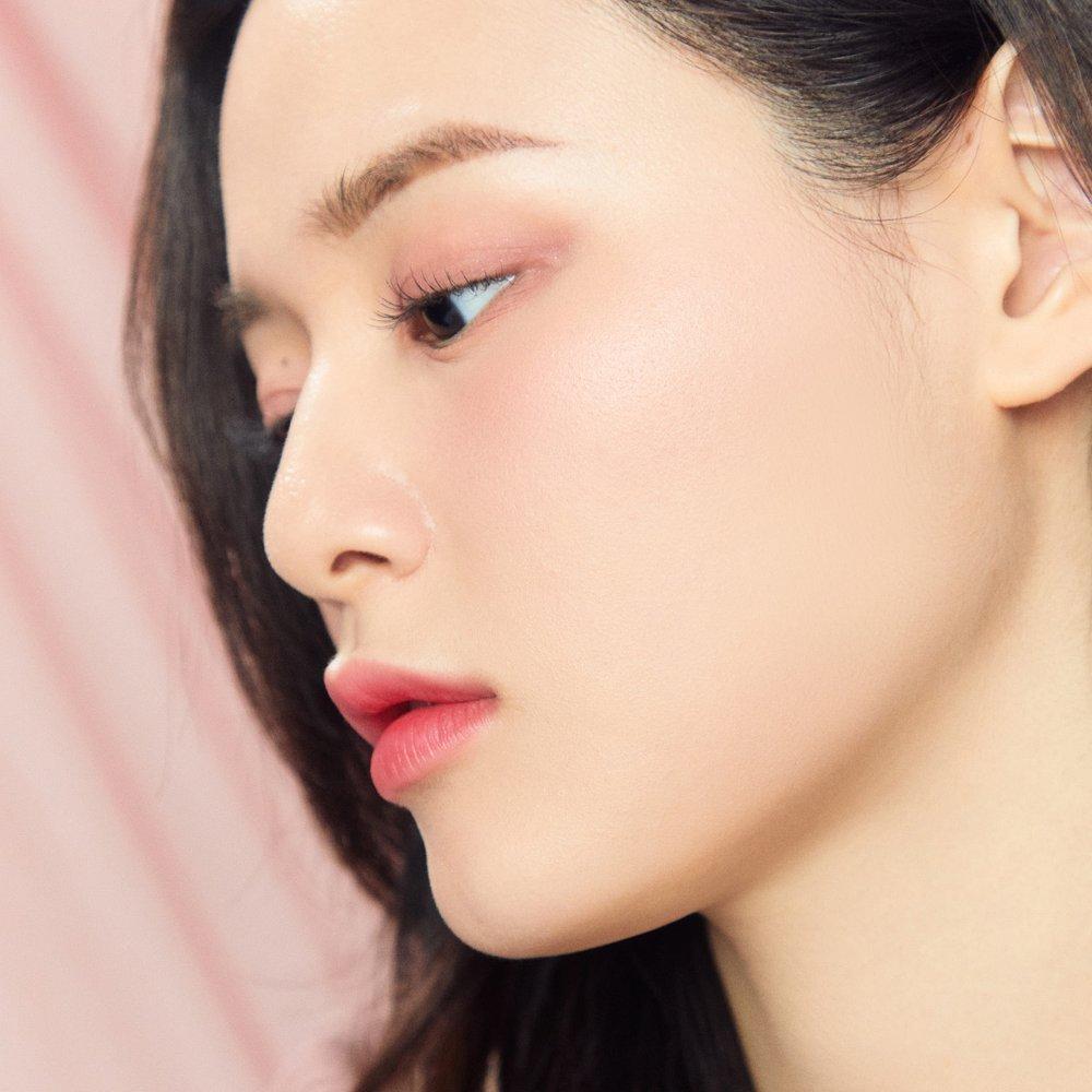 Heart Percent Dot On Mood Glow Blush 4.2g 01 Rose Flush