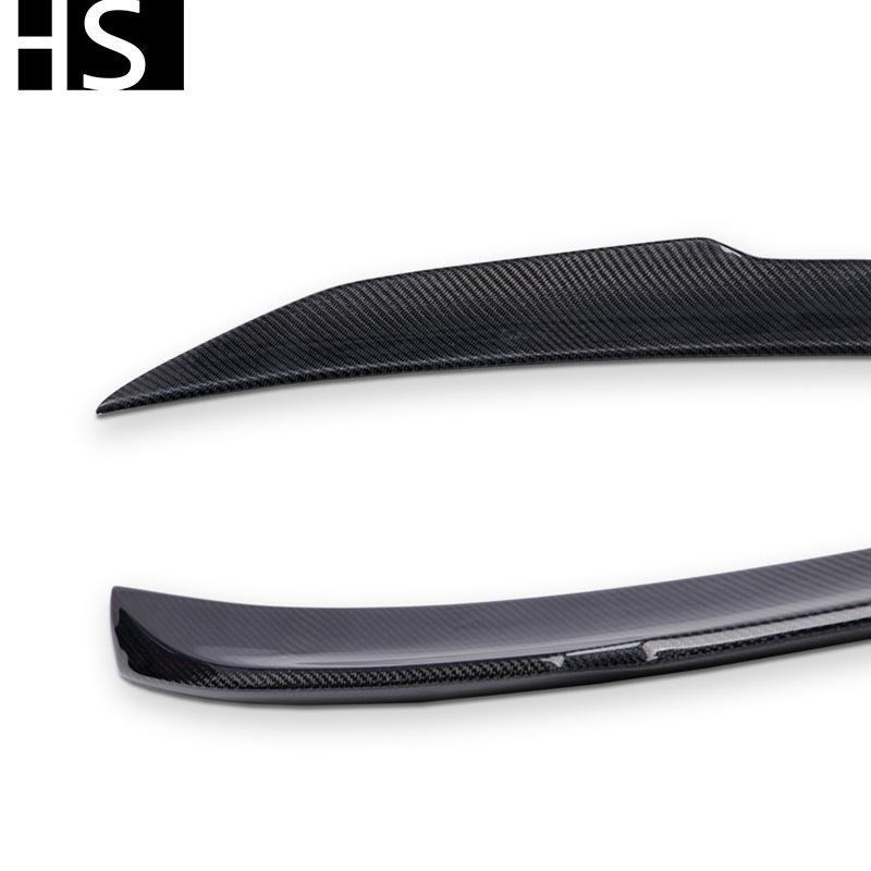 CS Style Carbon Fiber Rear Wing Spoiler for 2010-2016 BMW 5 Series F10/F18