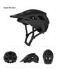 BATFOX Off-Road Mountain Bike Helmet for Men & Women - One-Piece Forest Road Cycling Helmet