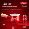 Керамическая эмалированная молочная кастрюля Coca-Cola Подарочный набор
