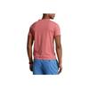 Polo Ralph Lauren Ss22 Solid Logo Вышитый круглый вырез короткий рукав футболка мужские топы розовый MNPOTSH1N821365-600