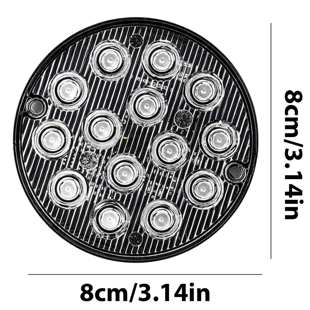 Фонари для грузовиков IP67 Водонепроницаемые предупреждающие фонари с 14 светодиодами, привлекающие внимание, высокая яркость, 2 режима освещения для грузовиков