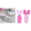 Lilpang Mickey Mascot Spoon Fork Set, Random Delivery, 1 Set