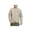 Adidas Three Stripe Logo Warm Windproof Sports Casual Cotton Jacket Men Jacket Khaki JE8571