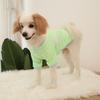Dogs Striped T-Shirt Pet Round Neck Tee Shirt Short Sleeve Casual Pullover Puppy Apparel for Small Medium Dogs