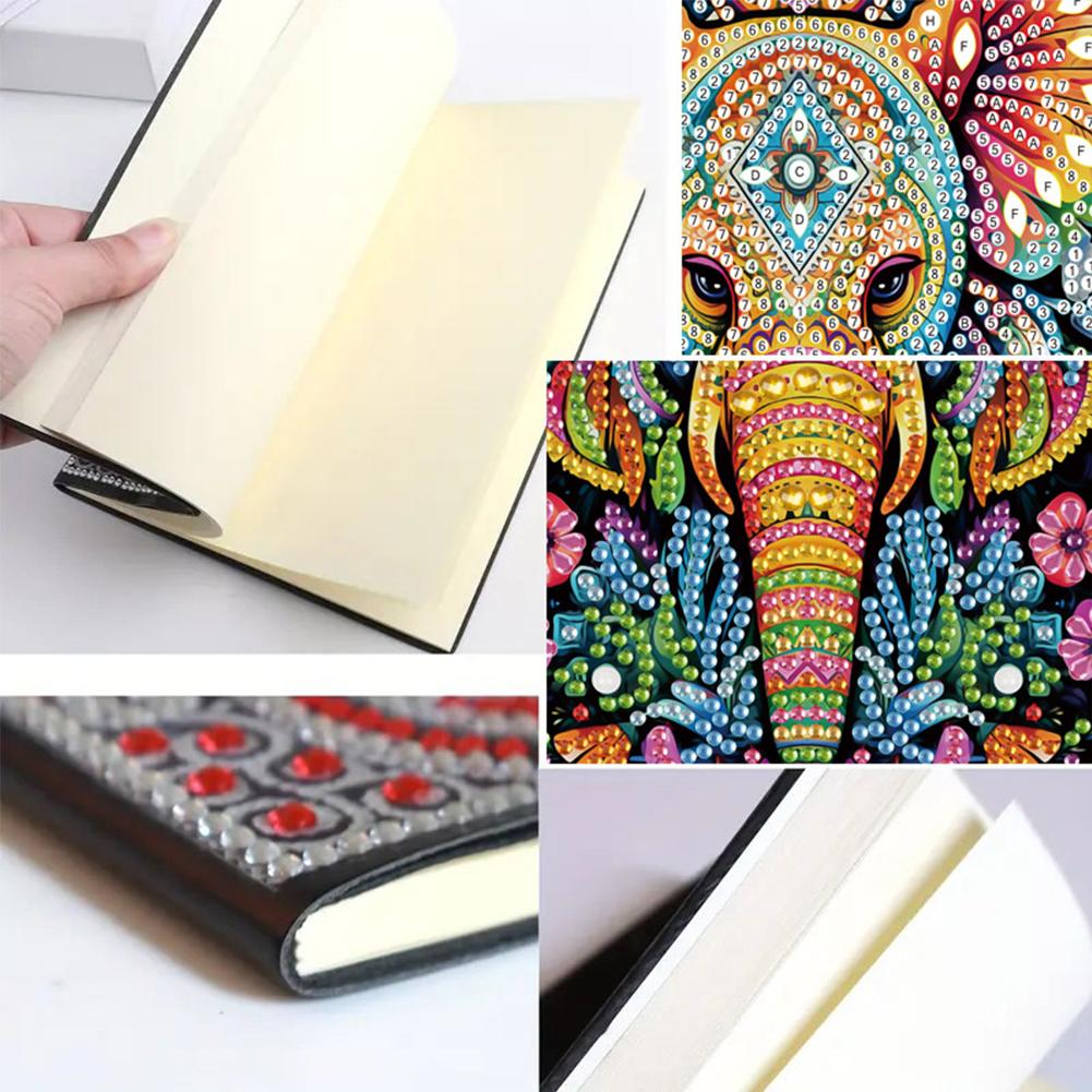 DIY Special Shaped Journal Sketchbook DIY Special Shaped Diamond Painting Notebook Diamond Art Diary Book for Adults Kids