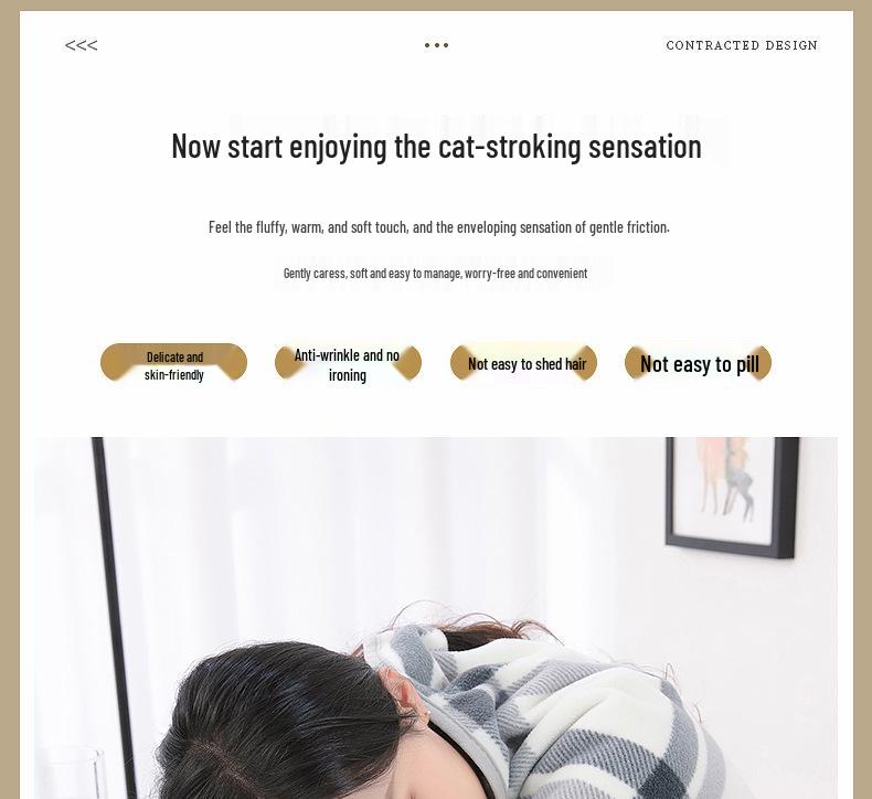 Multifunctional Mink Velvet Office Throw: Air Conditioner Blanket, Nap Quilt, Shawl