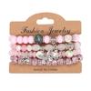 Bohemian Bracelets For Women Stackable Butterfly Elephant Anchor Pendant Beads Bracelet