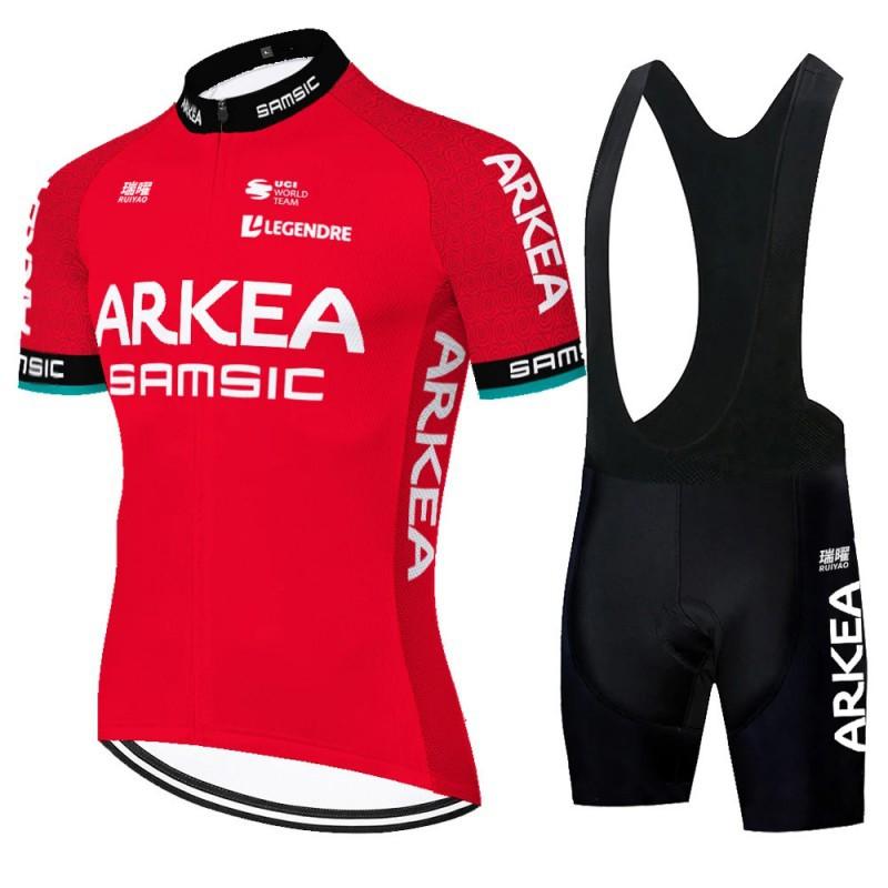 Speed-drying Cycling Clothes Tour De Shirt Men Women Breathable Set