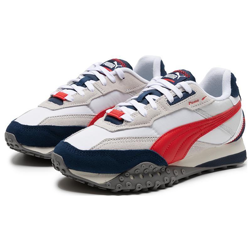 Puma Кроссовки Blacktop Rider белые персидские синие красные унисекс 392725-06