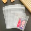10 Pcs Multicolour Heat Sealable Flat Pouches Ziplock Mylar Bag Small Plastic Zip Lock Aluminum Foil Package Bags Card Film
