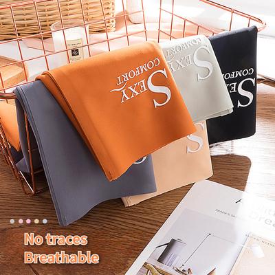 Женские хлопковые трусики с высокой талией, однотонные, сексуальные, бесшовные, с подтяжкой ягодиц, из ледяного шелка, антибактериальные, с треугольными чашечками