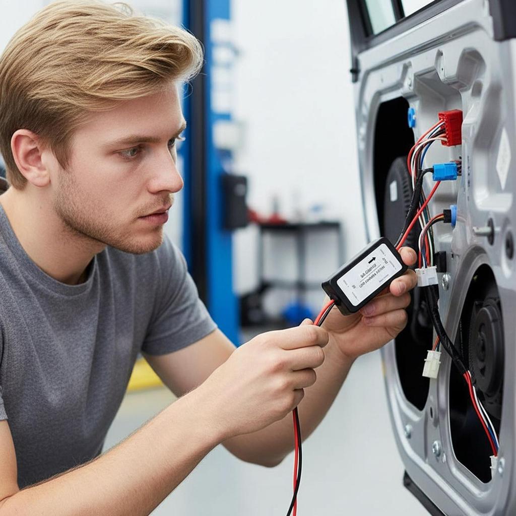 1pc DC 12V Power Car Rear View Camera Power Relay Capacitor Rectifier Auto Car Camera Filter Relay Capacitor Filter Connector