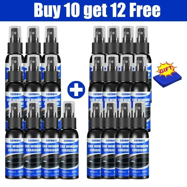 НОВЫЙ 60 мл Смазка для стекол Резиновая дверная резиновая полоса Автомобильная смягчающая обслуживание Устраняет шум Универсальные автомобильные товары