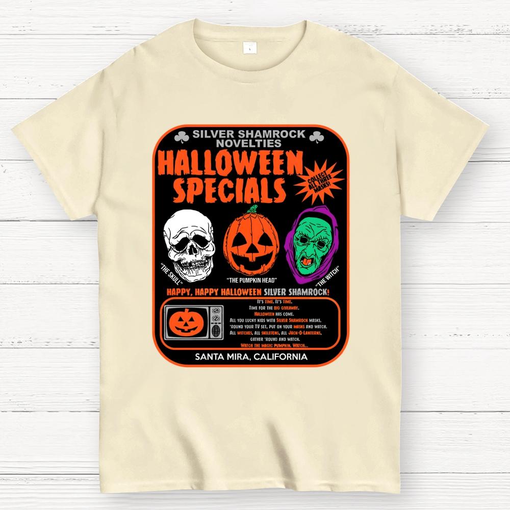 Halloween Specials Season of the witch Unisex 100% Cotton Summer Casual Cool Loose T-Shirt
