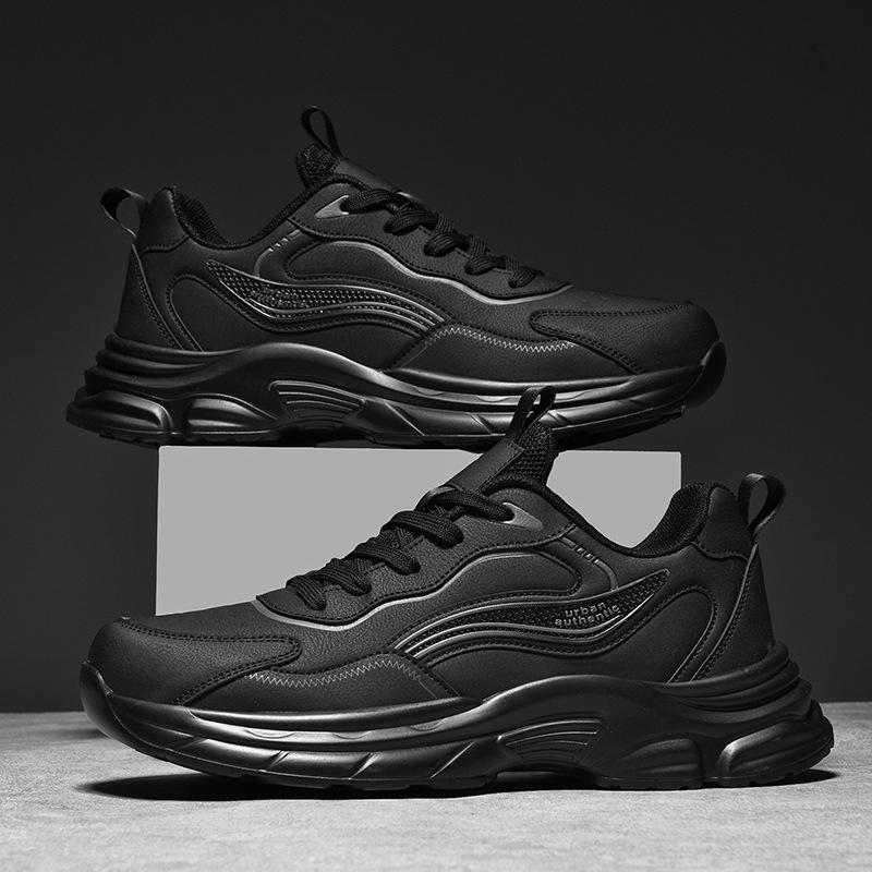 Осенне-зимняя уличная спортивная повседневная обувь мужская низкая универсальная обувь на платформе большого размера студенческие кроссовки для бега