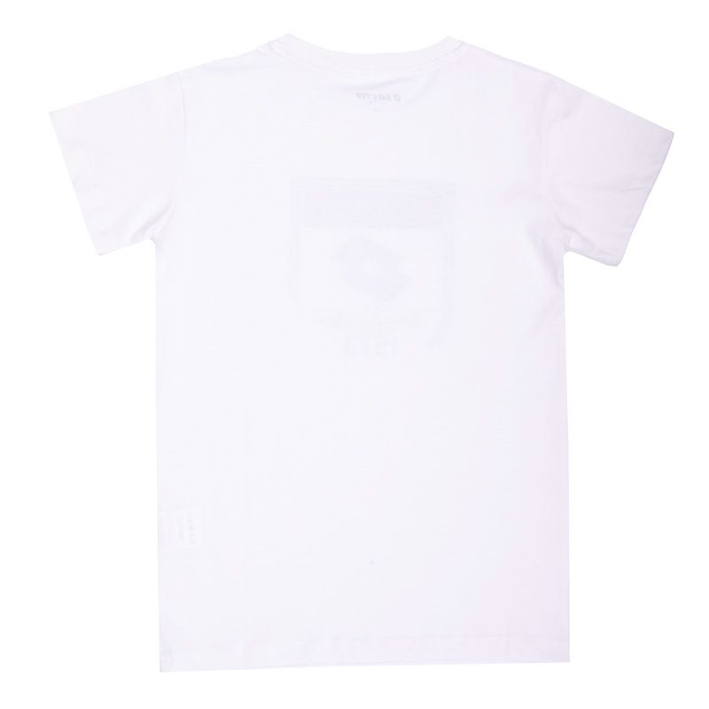 T-shirt Mottled Fabric Printed Logo Coat of Arms Child LOTTO