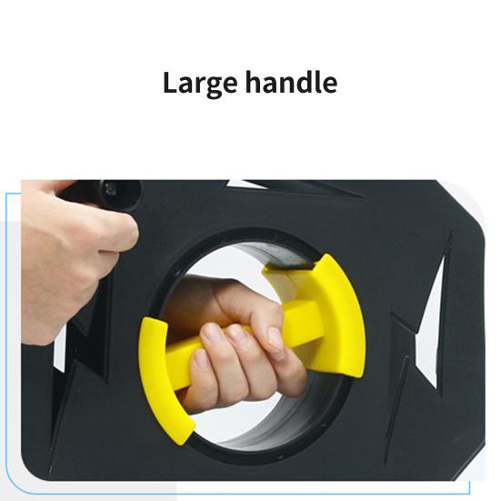 Кабельная катушка для намотки кабеля Сверхпрочная Большая ручка Кривошип Защита от падения Защита от спутывания Экономия труда Хранение шнура Портативное колесо для хранения кабеля Подставка для намотки для дома