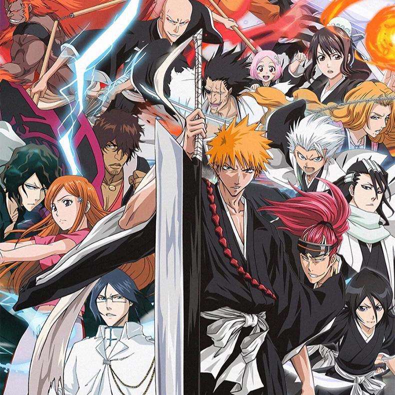 BLEACH Война Тысячелетнего Крови Косплей Синигами: Доступна форма Ичиго, Рукии, Ренджи
