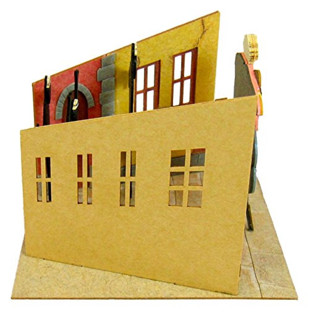 Sankei Studio Ghibli Mini Howl's Moving Castle Escape Howl and Sophie Немасштабная бумажная поделка MP07-32